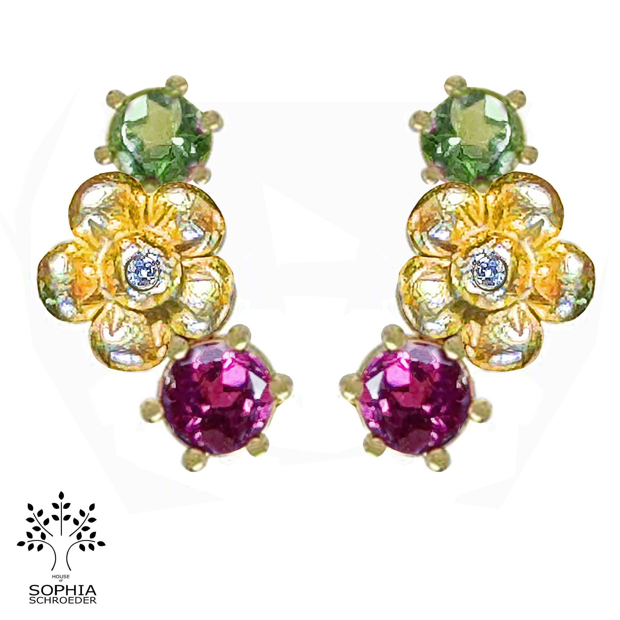 Lovechild Cluster Ear Stud