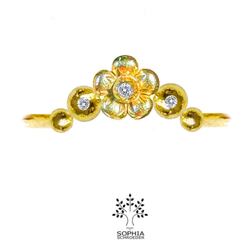 Lovechild Crescent Moon Stackable  Ring