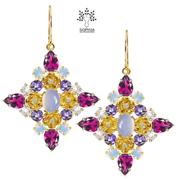 Lovechild Nostalgia big cross earring