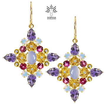 Lovechild Nostalgia big cross earring