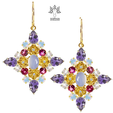 Lovechild Nostalgia big cross earring