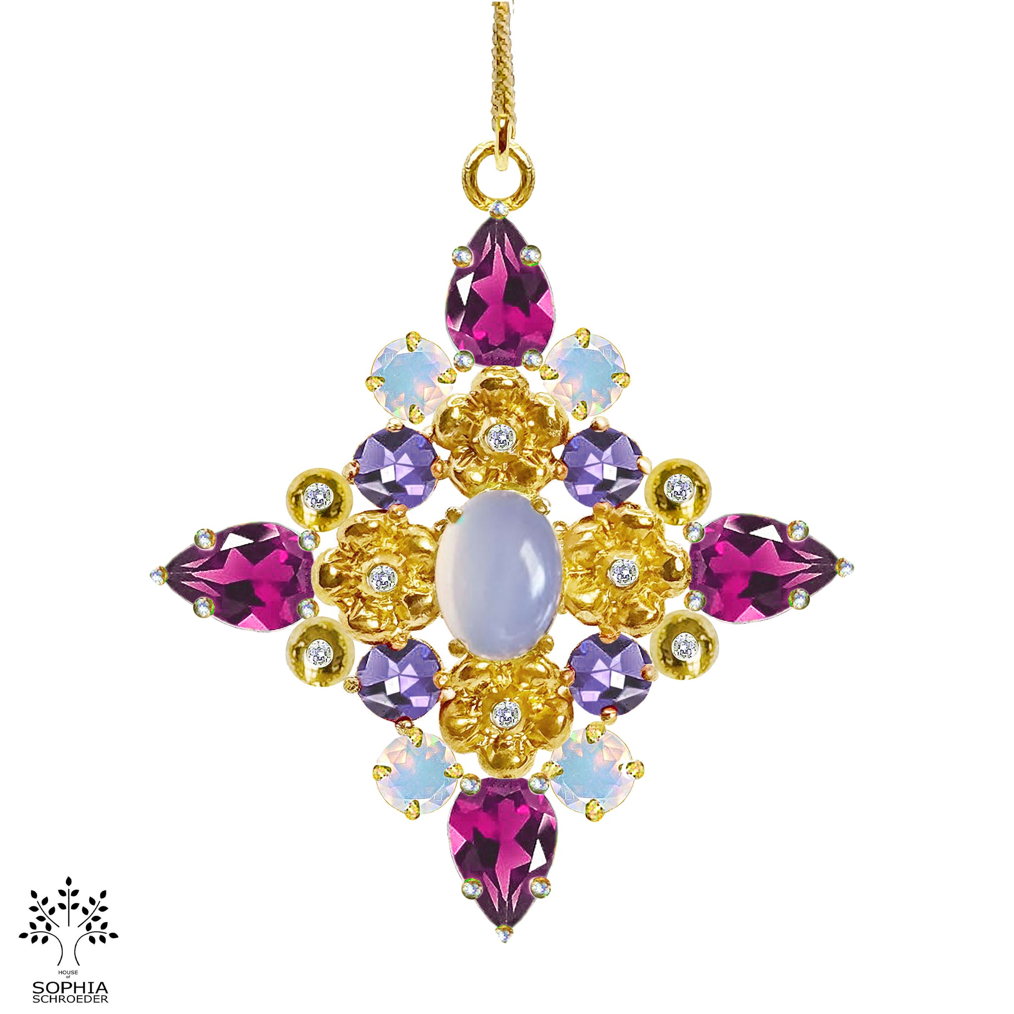 Lovechild Nostalgia big cross pendant