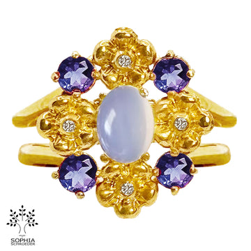 Love Child Nostalgia Statement Ring