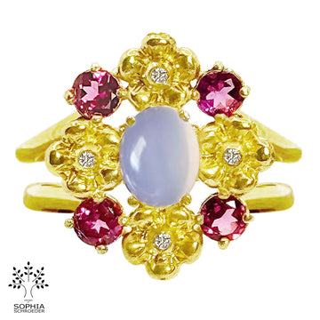 Love Child Nostalgia Statement Ring