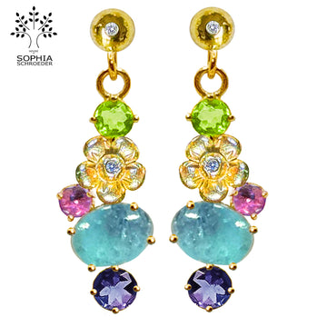 LoveChild Sinfonia Combined with Diamond Dew Ear Studs