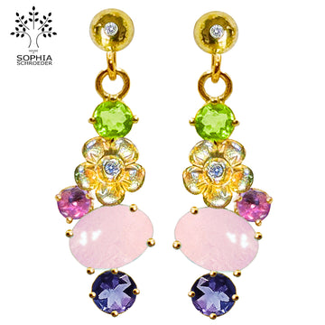 LoveChild Sinfonia Combined with Diamond Dew Ear Studs