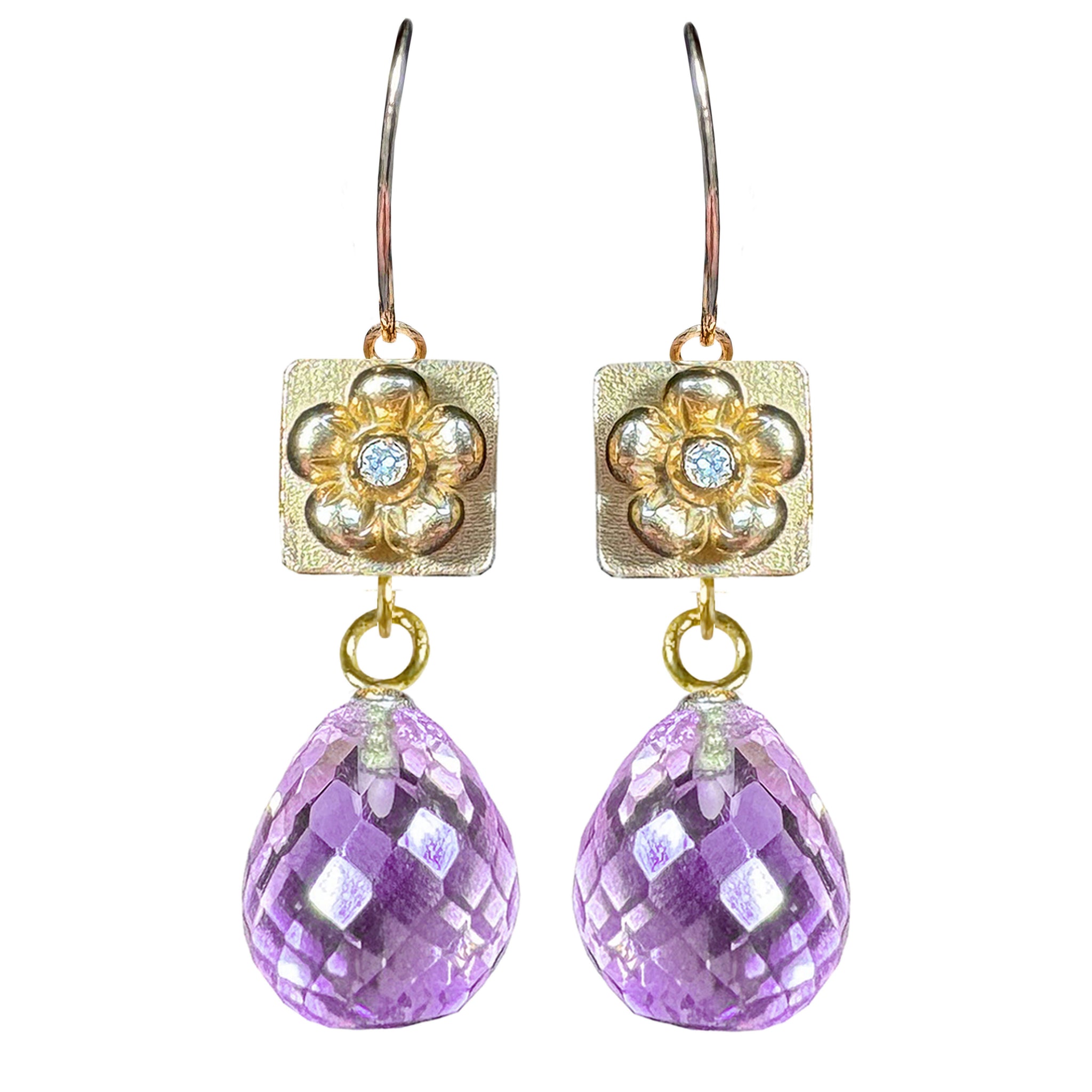 Lovechild Treasure with dangling Microfacet Precious Stone
