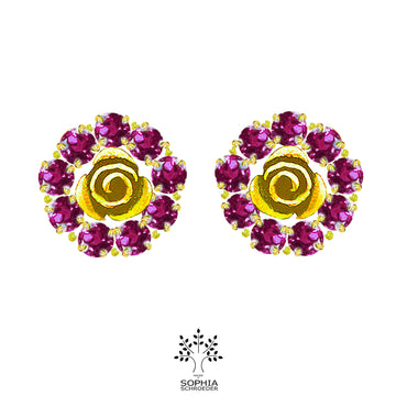 Rosebud Halo Ear pin