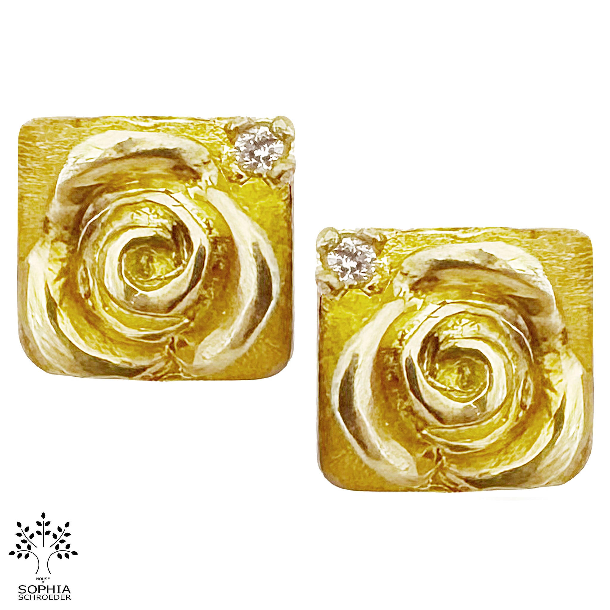 Rosebud Treasure Ear Stud