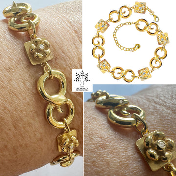 bracelet Temptress Infinity mixed with Lovechild Treasure